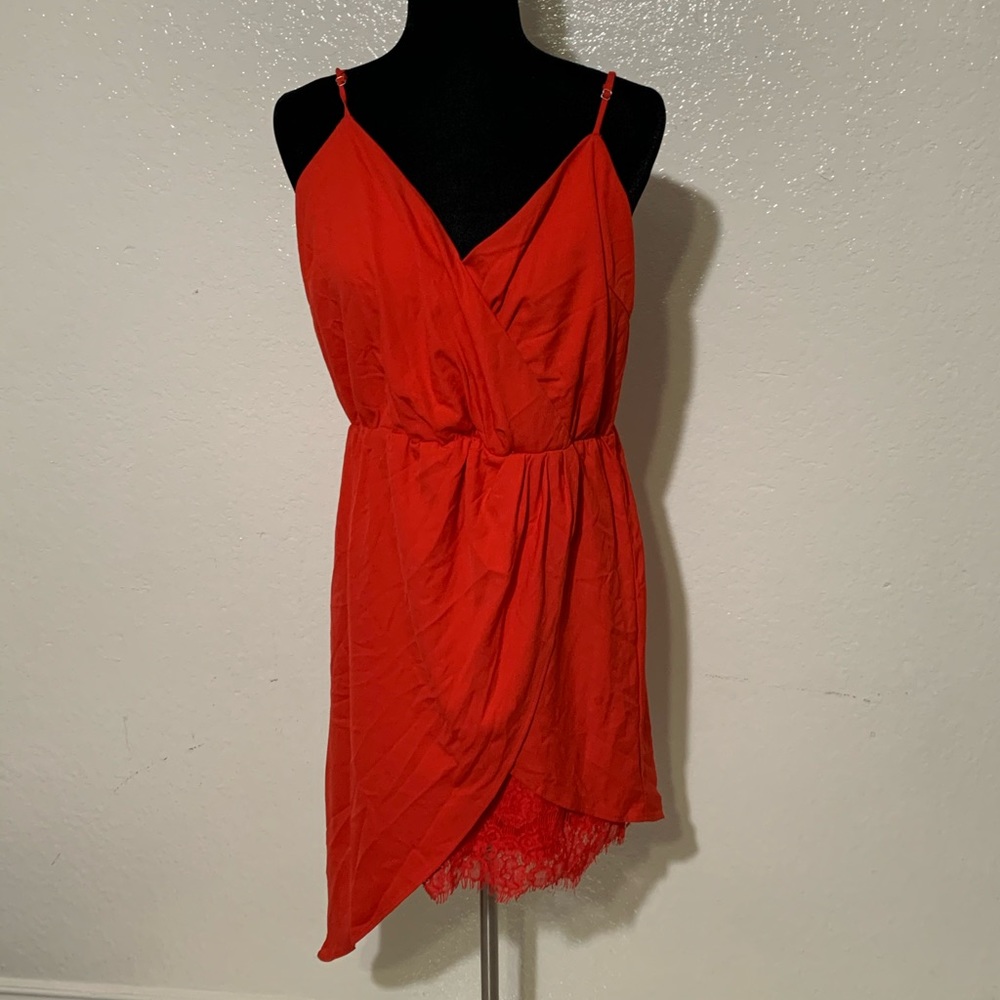 Red dress